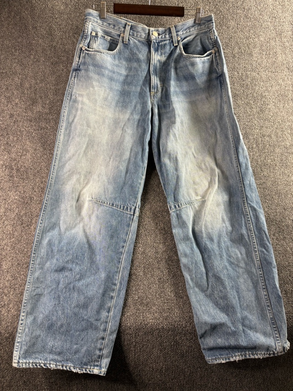 AMO Light Blue Relaxed Fit Jeans
